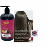 La gamme de produits capillaires Glad’is Beauty à l'oignon rouge est conçue pour lutter contre la chute des cheveux.